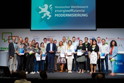 Hessischer Modernisierungspreis Preisverleihung Gruppenfoto